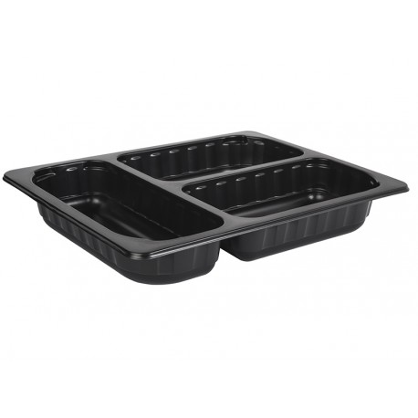 Fresh Food 3-Compartment Tray