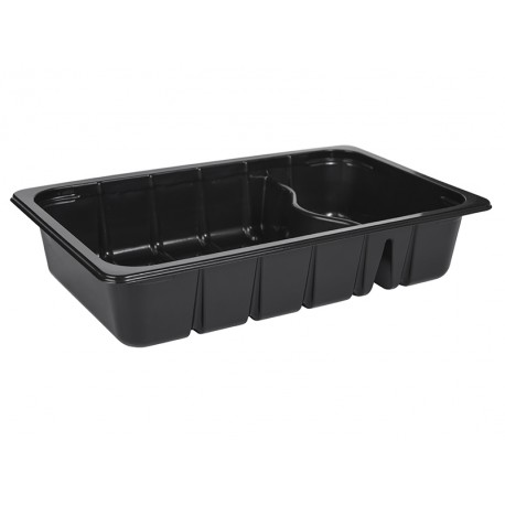 Fresh Food 2-Compartment Tray